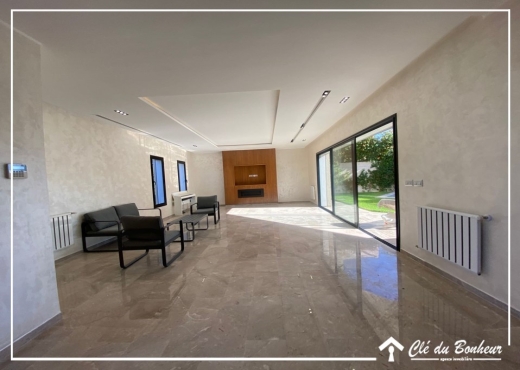 une bellle villa avec piscine à chotrana 3 - Bien immobilier à {"id":1,"country_id":219,"name":"ARIANA","slug":"ariana"} - Agence Immobilière immo\'in