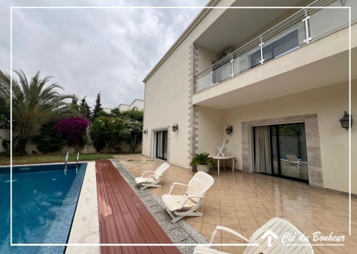 à louer une belle villa à lac 2 - Bien immobilier à {"id":23,"country_id":219,"name":"TUNIS","slug":"tunis"} - Agence Immobilière immo\'in